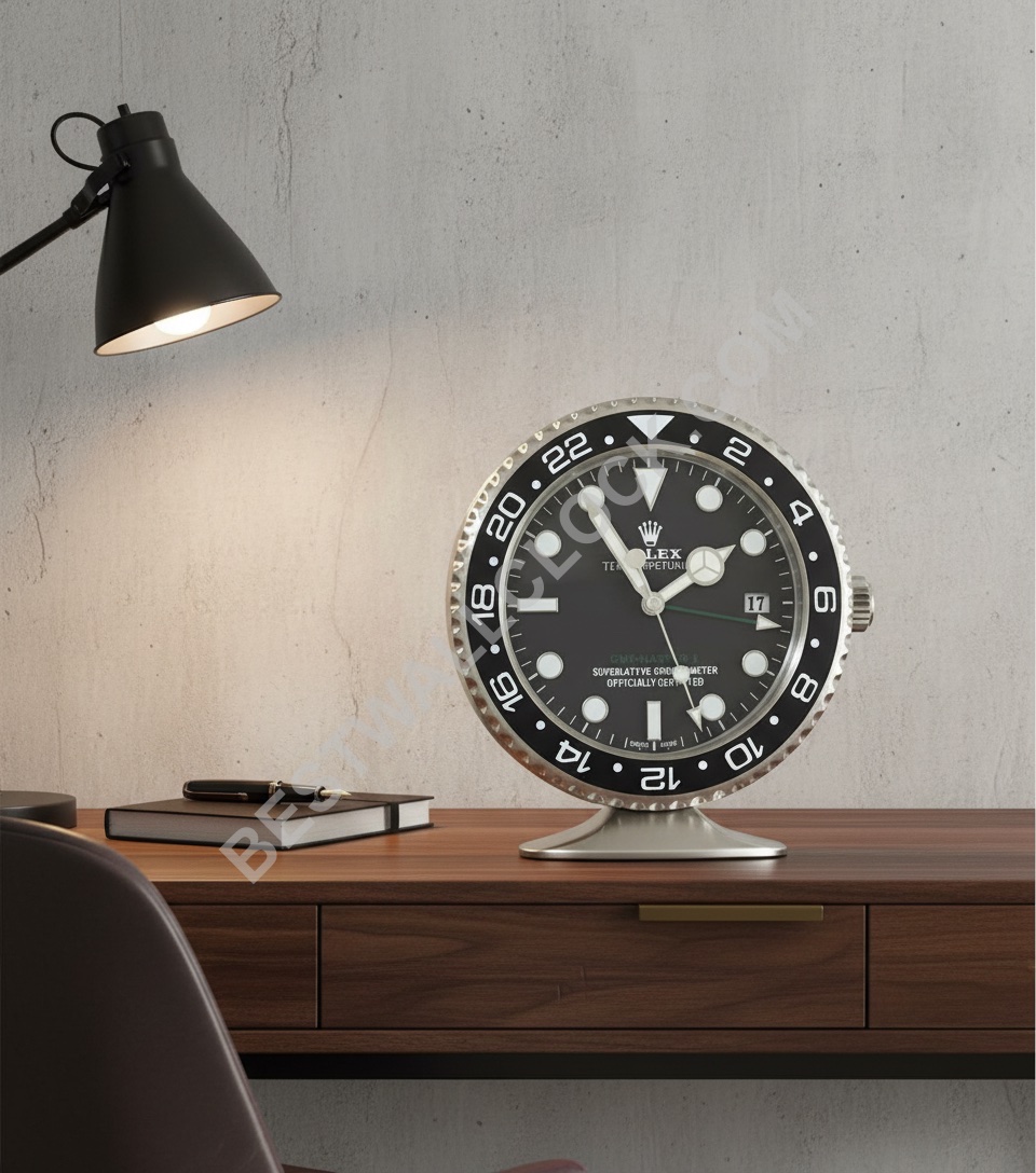 ROLEX DESK CLOCK INSPIRED - GMT MASTER - BLACK NL EDITION - Image 5
