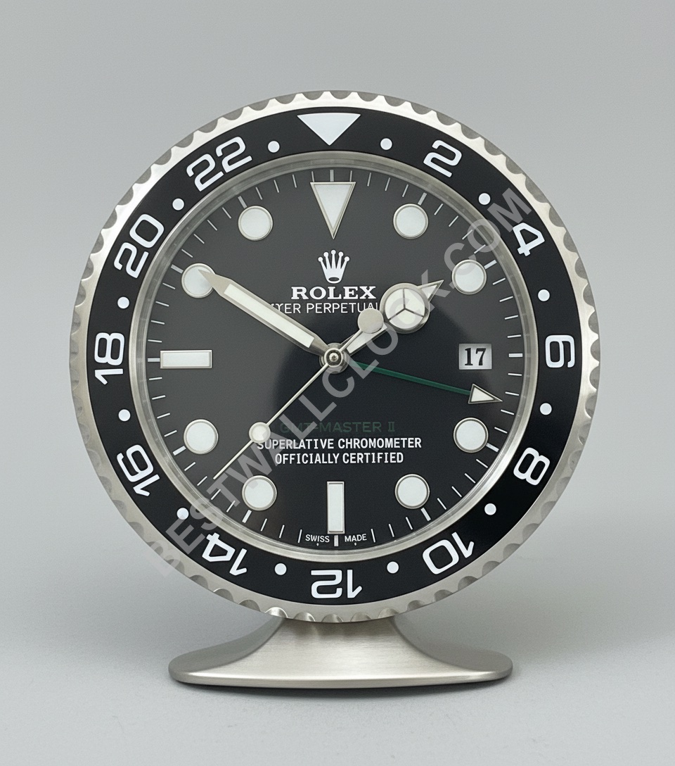 ROLEX DESK CLOCK INSPIRED - GMT MASTER - BLACK NL EDITION