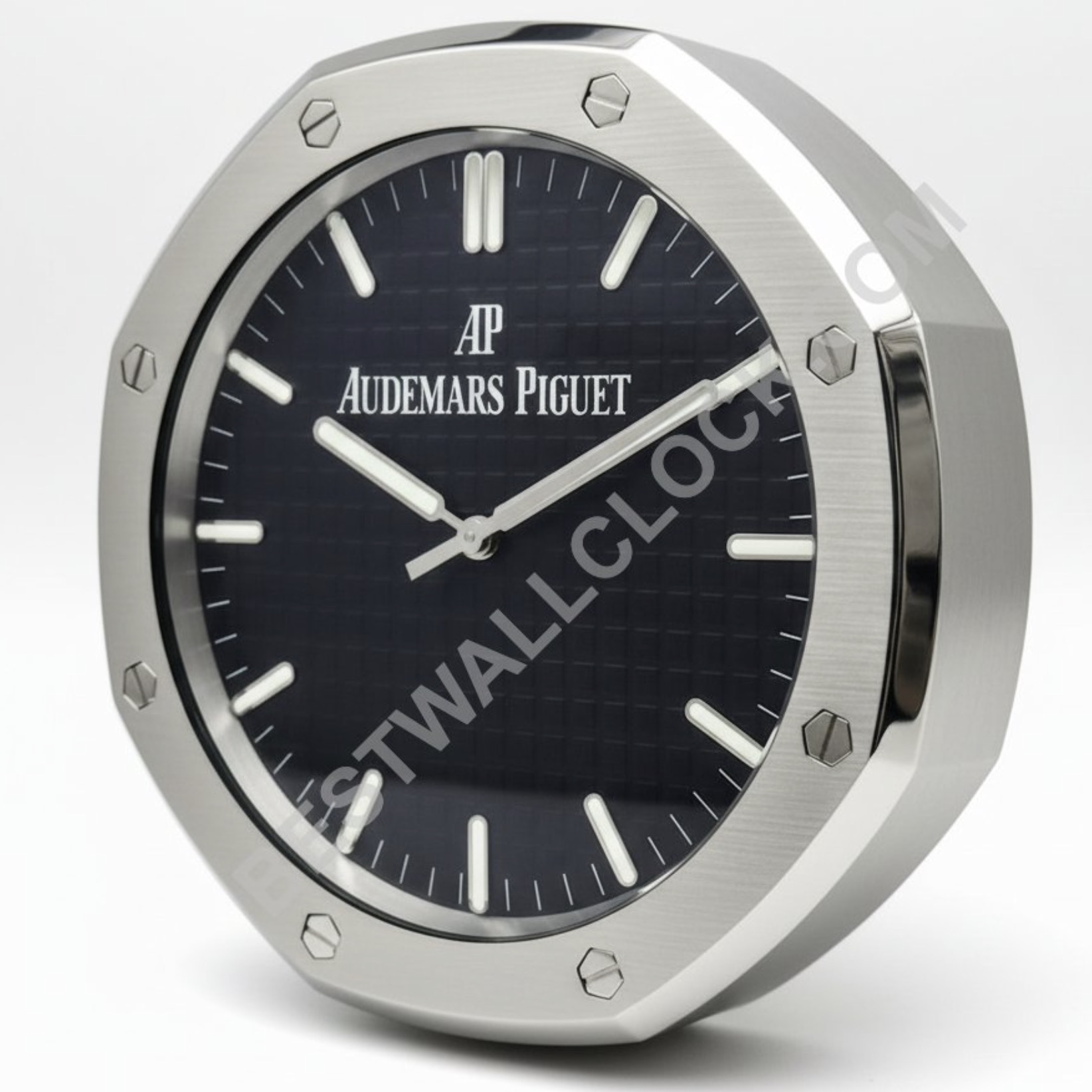 Ρολόι Τοίχου Dealer Display Royal Oak | Ασημένια & Μαύρη Έκδοση