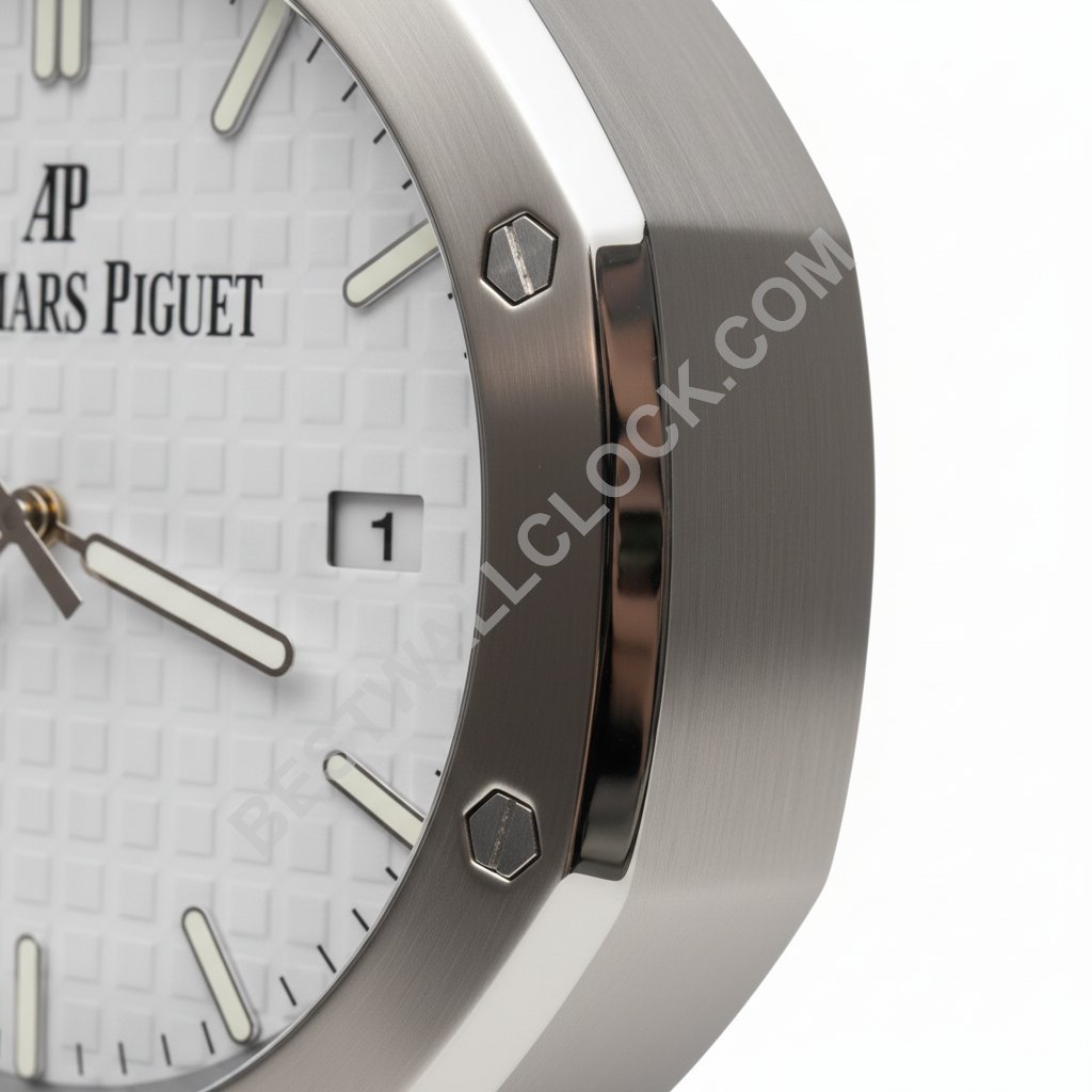 Orologio da Parete Audemars Piguet Royal Oak – Dealer Display con Quadrante Bianco "Tapisserie" - immagine 2