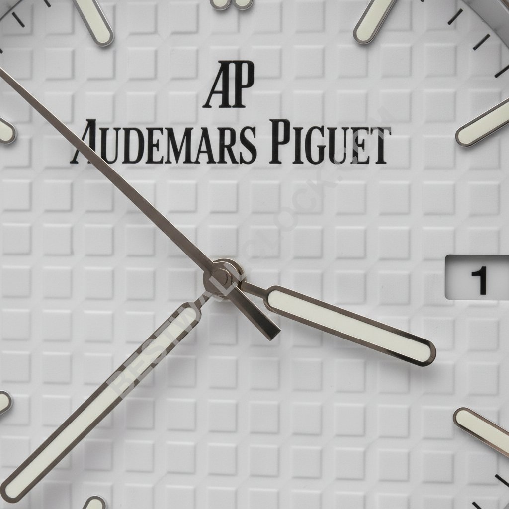 Orologio da Parete Audemars Piguet Royal Oak – Dealer Display con Quadrante Bianco "Tapisserie" - immagine 4