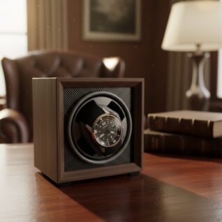 The Caliber 1 Single Winder - Piano Black