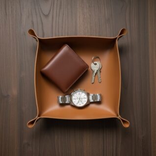 The Daily Valet Catch-All - Saddle Brown