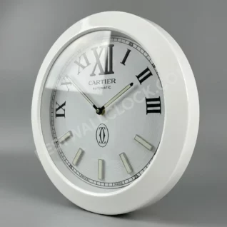 Calibre de Cartier White Edition 34cm – Dealer Display Wall Clock