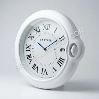 Cartier Ballon Bleu Style – Dealer Display Wall Clock (White Dial)