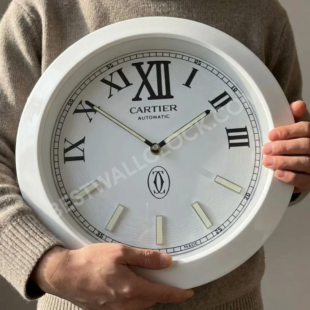 Calibre de Cartier White Edition 34cm – Dealer Display Wall Clock - Image 9