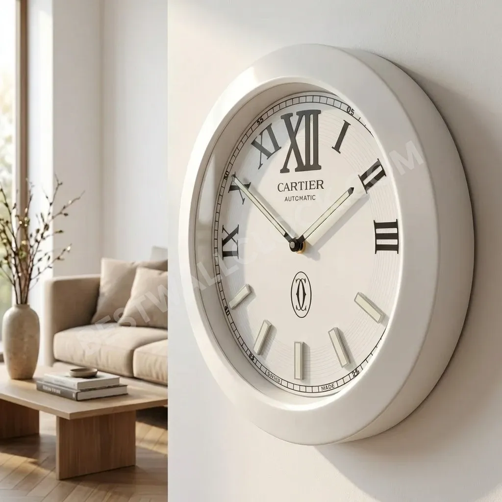 Calibre de Cartier White Edition 34cm – Dealer Display Wall Clock - Image 8