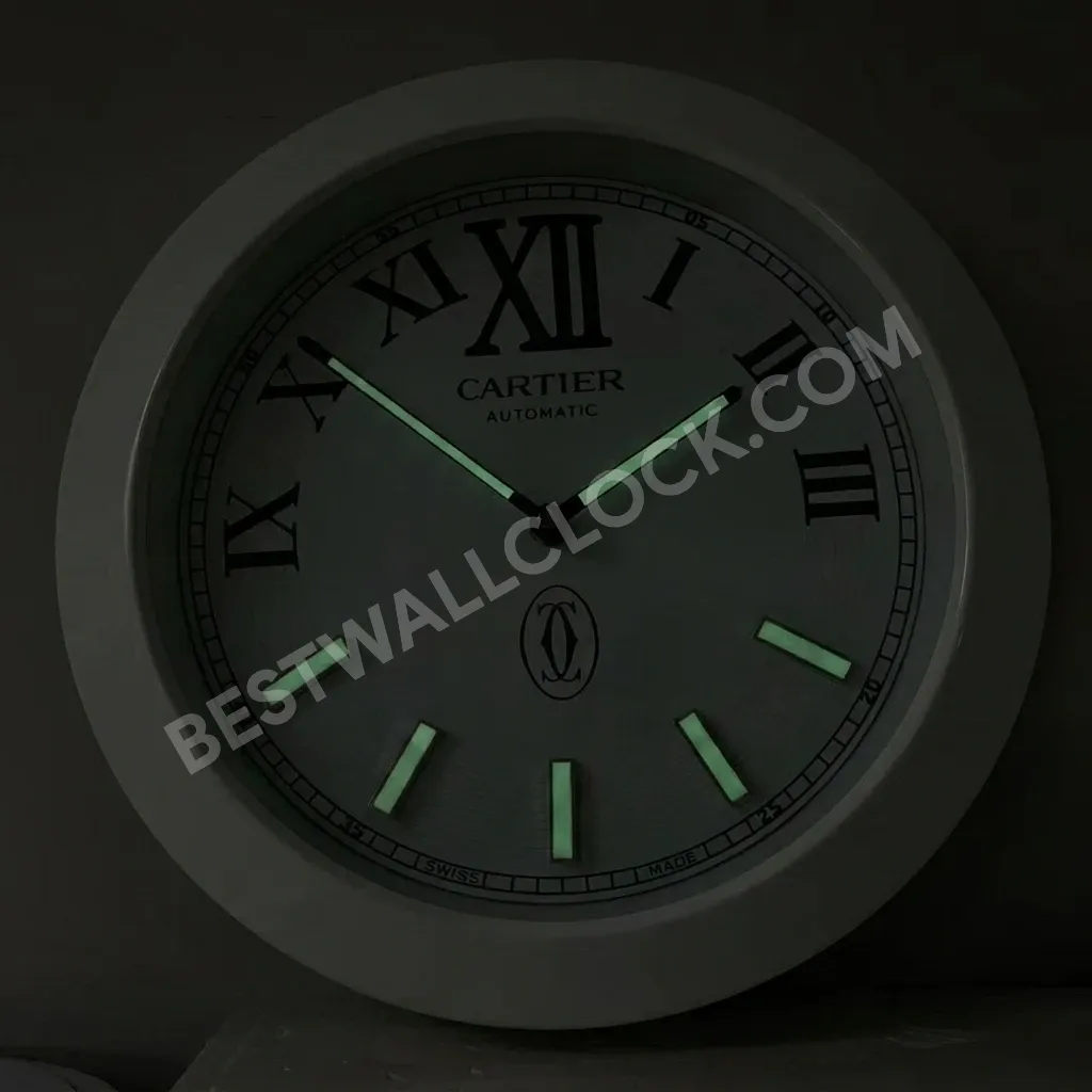 Calibre de Cartier White Edition 34cm – Dealer Display Wall Clock - Image 10