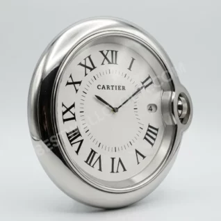 Cartier Ballon Bleu Stainless Steel White Dial 34cm – Dealer Display Wall Clock