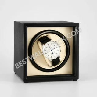 Premium Watch Winder for Automatic Calibers - Matte Black / 1 Slot