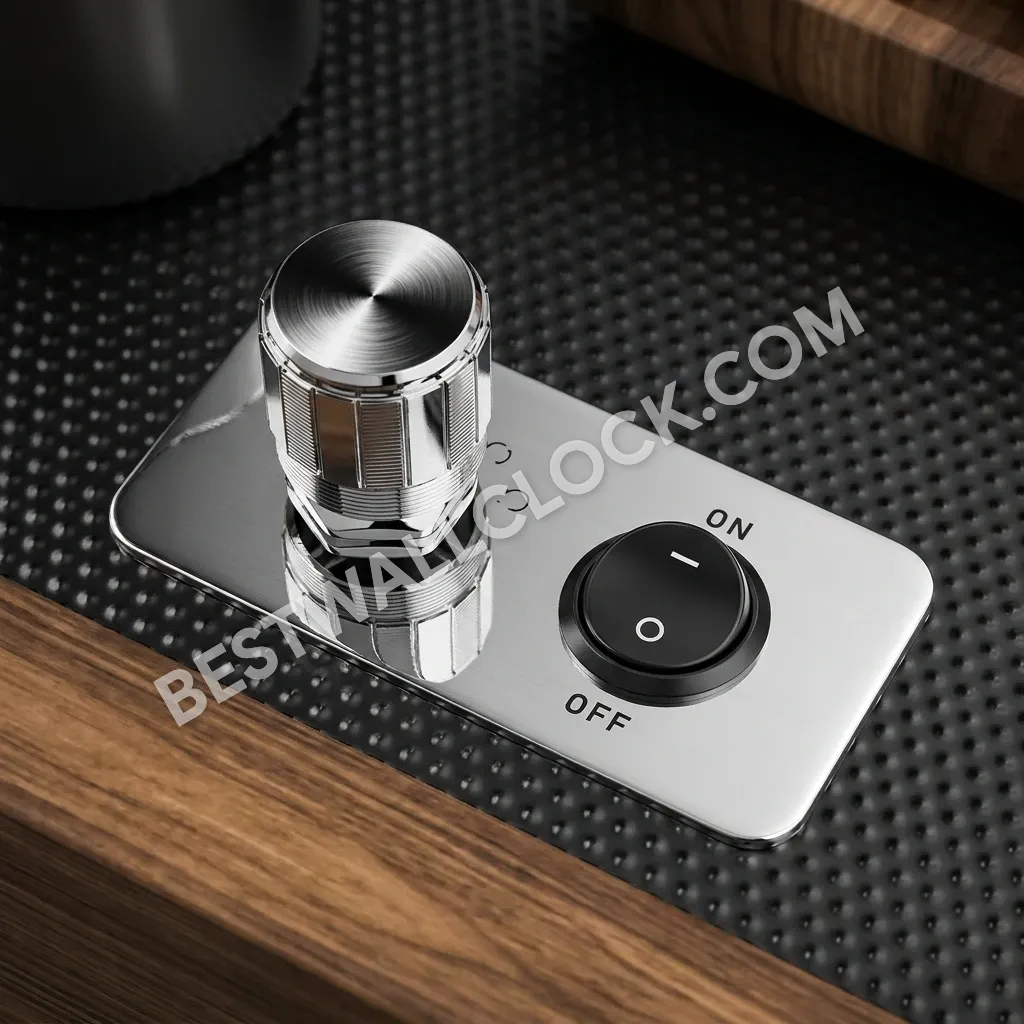 Premium Quad Watch Winder - Natural Wood Finish with Carbon Fiber Interior - 29cm - Image 7