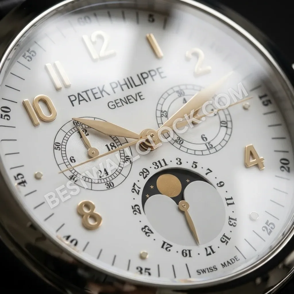Grand Complications ("Classic Silver & Gold") 38cm – Dealer Display Wall Clock