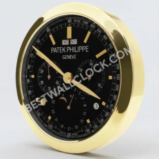 Ρολόι Τοίχου Patek Philippe Grand Complication Στυλ – Dealer Display 38cm (Χρυσή & Μαύρη Έκδοση)