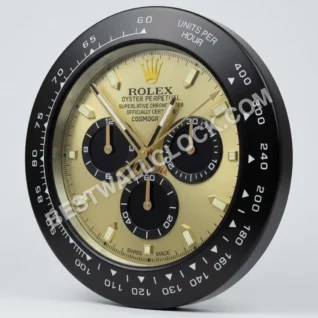 Daytona ("Gold & Black Dial") 34cm – Dealer Display Wall Clock