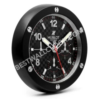 Hublot Big Bang ("Black Carbon & Red Edition") 34cm – Dealer Display Wall Clock