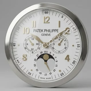 Grand Complications ("Classic Silver & Gold") 38cm – Dealer Display Wall Clock